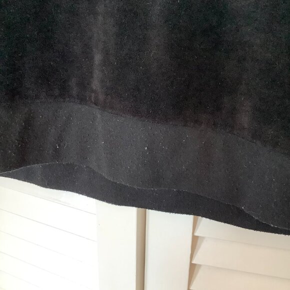 Kate Spade velour pj top winky face black medium pink - Picture 3 of 8